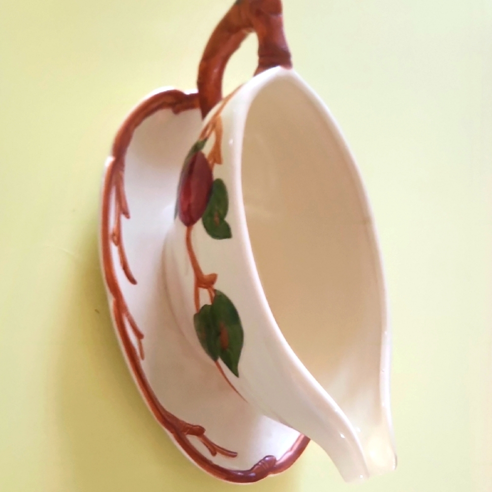 1950's Vintage Franciscan Apple Pattern Gravy Boat